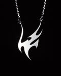 Logotyp Vandal Jewelry: customowa biżuteria i breloki ze stali nierdzewnej w estetyce Y2K. Unikatowy design wycinany laserowo.